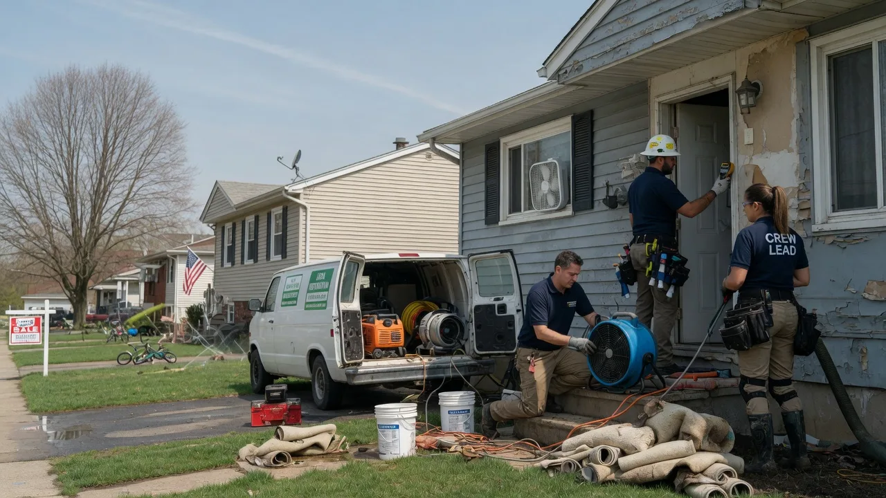 Flood Cleanup in Santa Maria, TX near me