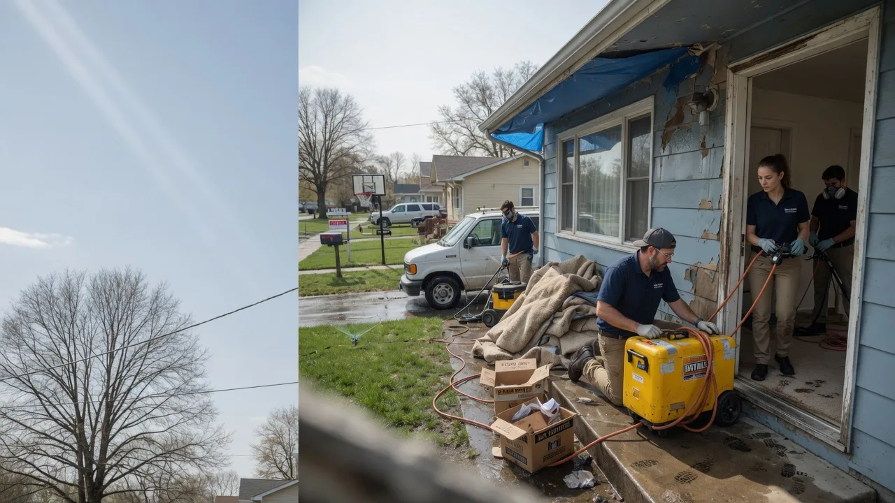 Basement Flood Cleanup in Santa Maria, TX near me